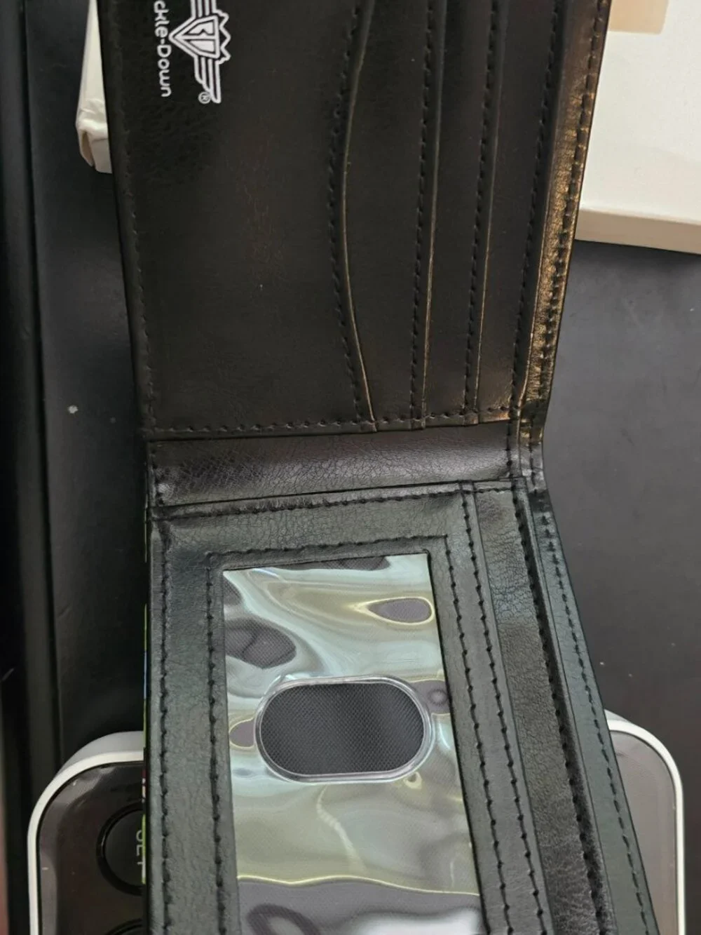 ick and Morty Portal Chaos Bifold Wallet + Lanyard with NPS Hook